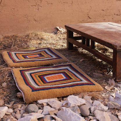Handwoven Tibetan rugs, original-design Tibetan-style wool home rugs and cushions | FREE SHIPPING