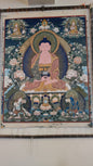 [Intangible Cultural Heritage: A Masterpiece of Artistry] REGONG Thangka—Hand-painted with natural mineral pigments, designated as a National Intangible Cultural Heritage, free shipping included