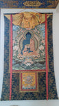 [Intangible Cultural Heritage: A Masterpiece of Artistry] REGONG Thangka—Hand-painted with natural mineral pigments, designated as a National Intangible Cultural Heritage, free shipping included
