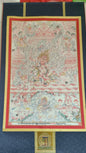 [Intangible Cultural Heritage: A Masterpiece of Artistry] REGONG Thangka—Hand-painted with natural mineral pigments, designated as a National Intangible Cultural Heritage, free shipping included