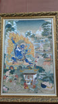 [Intangible Cultural Heritage: A Masterpiece of Artistry] REGONG Thangka—Hand-painted with natural mineral pigments, designated as a National Intangible Cultural Heritage, free shipping included