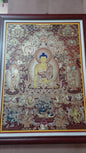 [Intangible Cultural Heritage: A Masterpiece of Artistry] REGONG Thangka—Hand-painted with natural mineral pigments, designated as a National Intangible Cultural Heritage, free shipping included