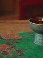 Handcrafted Ceramic Butter Lamp - Zen Buddha Light for Home Altar Long Burning Lamp | FREE SHIPPING